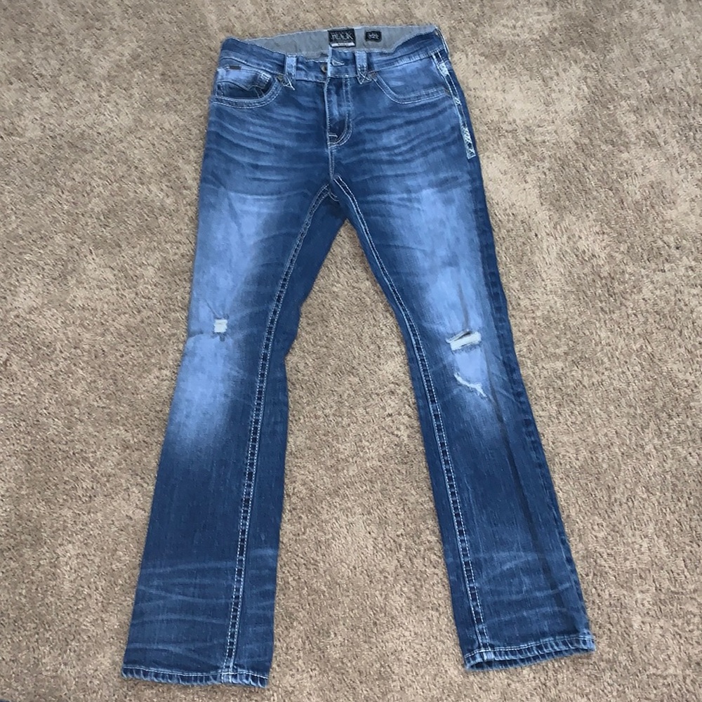 Buckle Black Jeans